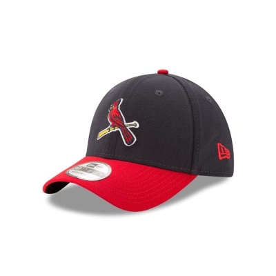 Black St. Louis Cardinals Hat - New Era MLB Team Classic 39THIRTY Stretch Fit Caps USA0123795